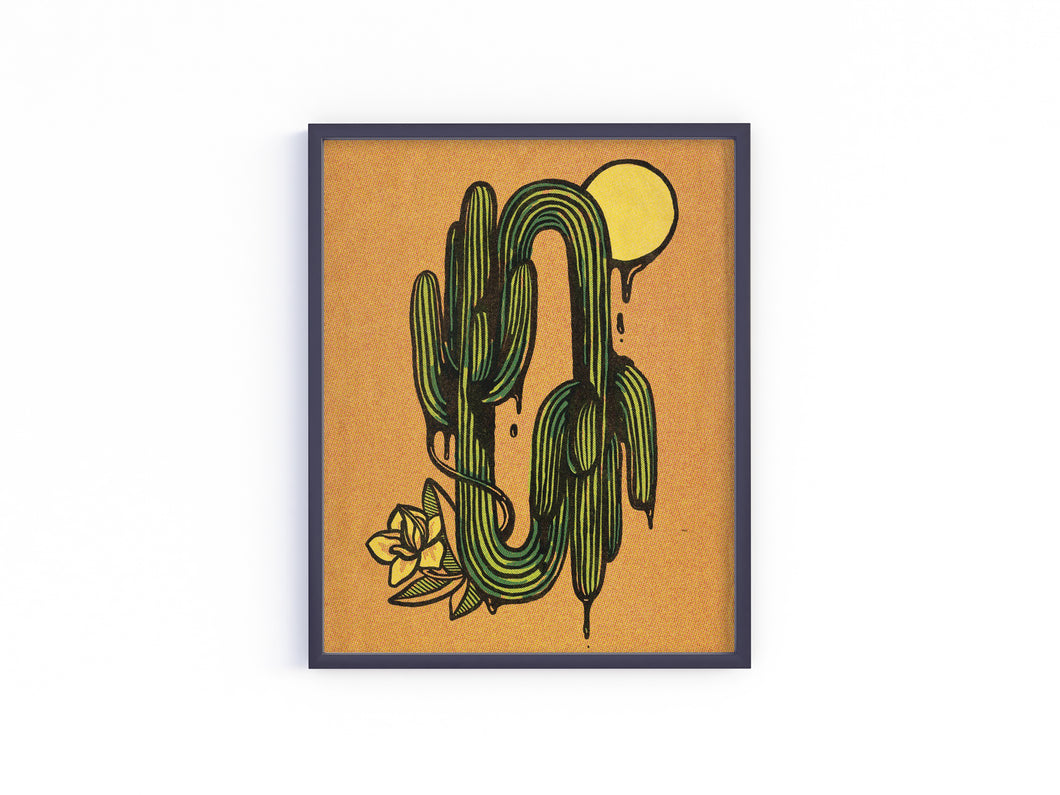 Cactus Melt Print